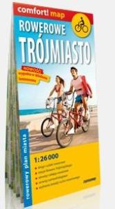 Okładka książki Comfort!map Rowerowe Trójmiasto 1:26 000 laminat