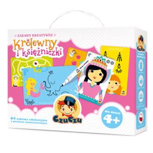 Okładka książki CzuCzu Zabawy kreatywne Królewny i księżniczki