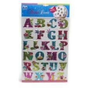 Opakowanie Dekoracja ścienna alfabet