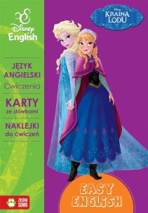 Okładka książki Disney English. Kraina lodu. Ćw. karty+naklejki