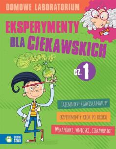 Okładka książki Domowe laboratorium.Eksperymenty dla ciekawskich 1