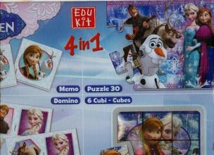 Okładka książki EduKit 4w1 Kraina Lodu