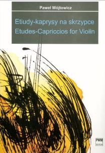 Okładka książki Etiudy-kaprysy na skrzypce PWM