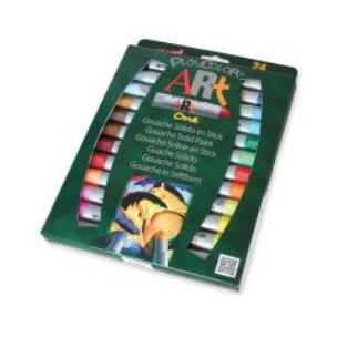 Opakowanie Farby w sztyfcie 24 kolory Art One PLAYCOLOR