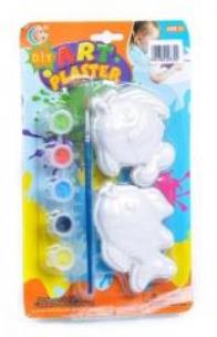 Opakowanie Figurki gipsowe do malowania rybki