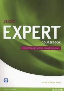 Okładka książki First Expert Coursebook + CD