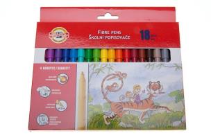 Opakowanie Flamastry 18 kolorów