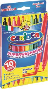 Opakowanie Flamastry Birello dwustronne 10 kol. bls CARIOCA