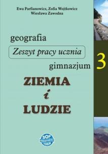 Okładka książki Geografia  GIM 3 Ziemia i ludzie... zad 2014 SOP
