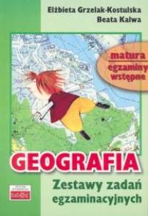 Okładka książki Geografia Zestaw zadań egzaminacyjnych