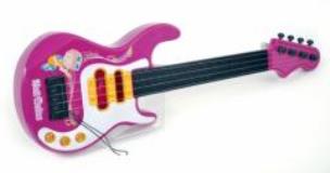 Opakowanie Gitara plastikowa w pokrowcu