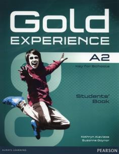 Okładka książki Gold Experience A2 Student's Book + DVD