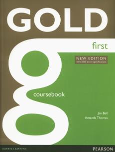 Okładka książki Gold First  Coursebook