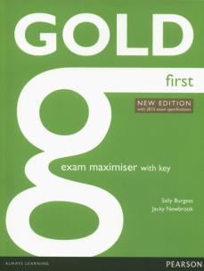 Okładka książki Gold First New Exam Maximiser with key