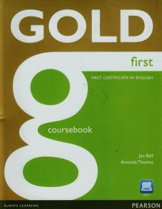Okładka książki Gold First SB+ActiveBook LONGMAN