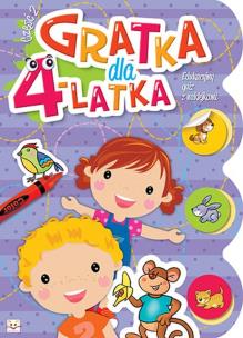 Okładka książki Gratka dla 4-latka cz.2
