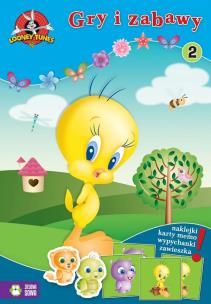 Okładka książki Gry i zabawy cz. 2 - Looney Tunes