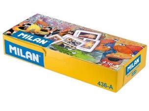 Opakowanie Gumka szkolna z nadrukiem kolor (36szt) MILAN