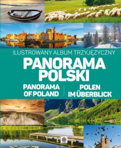 Okładka książki Imagine. Panorama Polski. Ilustr. album trzyjęz.