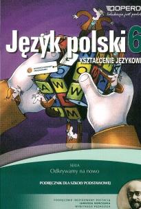 Okładka książki J.polski SP 6 Odkrywamy.. kszt. jęz. w.2014 OPERON