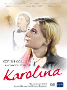 Okładka książki Karolina książka+ film DVD