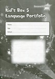 Okładka książki Kids Box 5 Language Portfolio