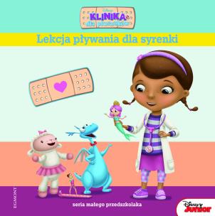 Okładka książki Klinika dla pluszaków. Lekcja pływania dla syrenki