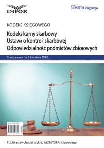 Okładka książki Kodeks karny skarbowy   Ustawa o kontroli skarbowej   Odpowiedzialnosc podmiotów zbiorowych