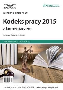 Opakowanie KODEKS PRACY 2015 z komentarzem