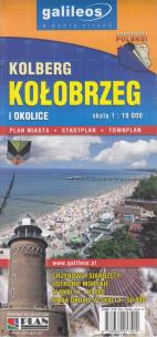Opakowanie Kołobrzeg i okolice mapa 1:10 000 Plan