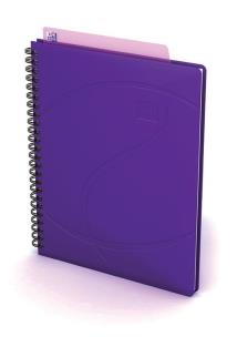 Opakowanie Kołonotatnik Oxford A5 60 kartek w kratkę Beauty Daybook niebieski