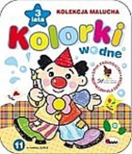 Okładka książki Kolorki wodne 11 - dla 3-latków