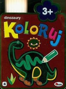Opakowanie Koloruj Dinozaury 3+