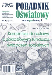 Opakowanie Komentarz do ustawy o zakładowym funduszu świadczeń socjalnych