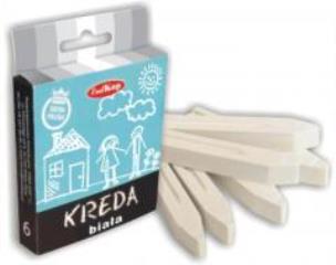 Opakowanie Kreda biała kwadratowa (6szt) KREDKOP