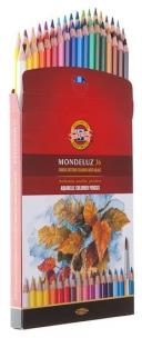 Opakowanie Kredki Mondeluz 36 kolorów