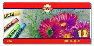 Okładka książki Kredki Pastele Toison D'or 12 kolorów