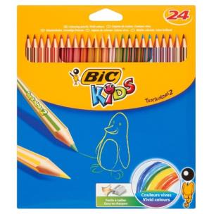 Opakowanie Kredki Tropicolors 2 24 kol. blister BIC