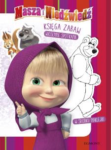 Okładka książki Księga zabaw. Masza i Niedźwiedź. Wiosenne spotk..