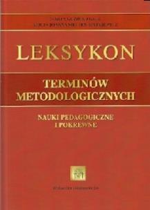 Okładka książki Leksykon terminów metodologicznych.