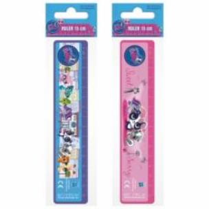 Okładka książki Linijka plastikowa 15 cm Littlest Pet Shop mix 2 wzorów