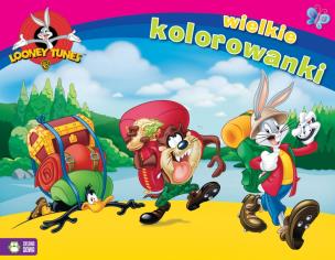 Okładka książki Looney Tunes. Wielkie kolorowanki