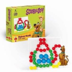 Opakowanie Magiczne mozaiki - Scooby-Doo 100 ALEX