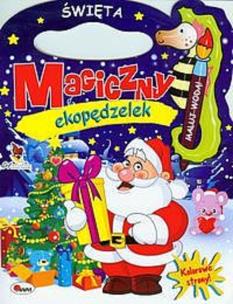 Okładka książki Magiczny ekopędzelek Święta
