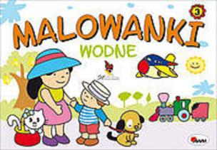 Okładka książki Malowanki wodne 3