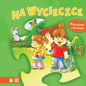 Okładka książki Maluszkowo z puzzlami. Na wycieczce