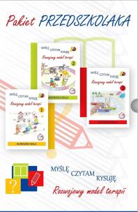 Okładka książki Myślę, czytam, rysuję - Pakiet przedszkolaka