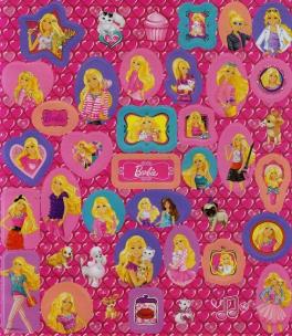 Opakowanie Naklejki Double Face Barbie
