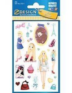 Opakowanie Naklejki modelki