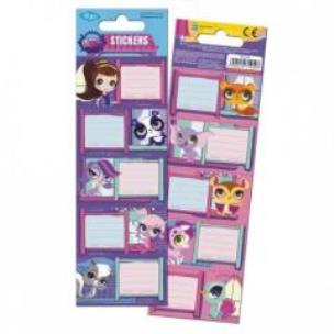 Opakowanie Naklejki na zeszyt Littlest Pet Shop